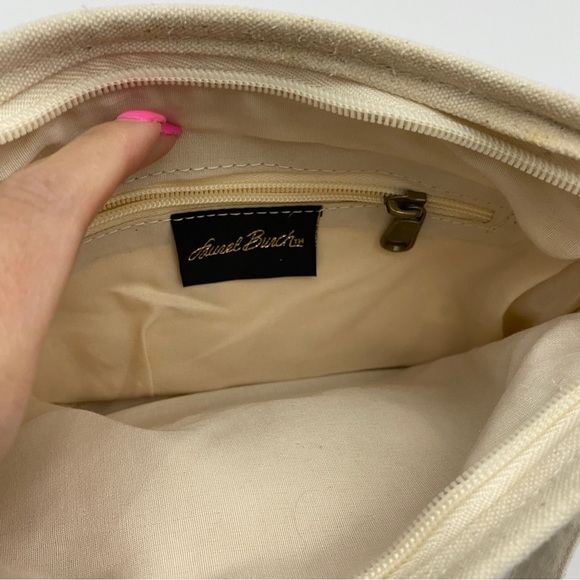 Laurel Burch Blossoming Felines Blue Cat Crossbody Purse Bag Handbag - Picture 6 of 10